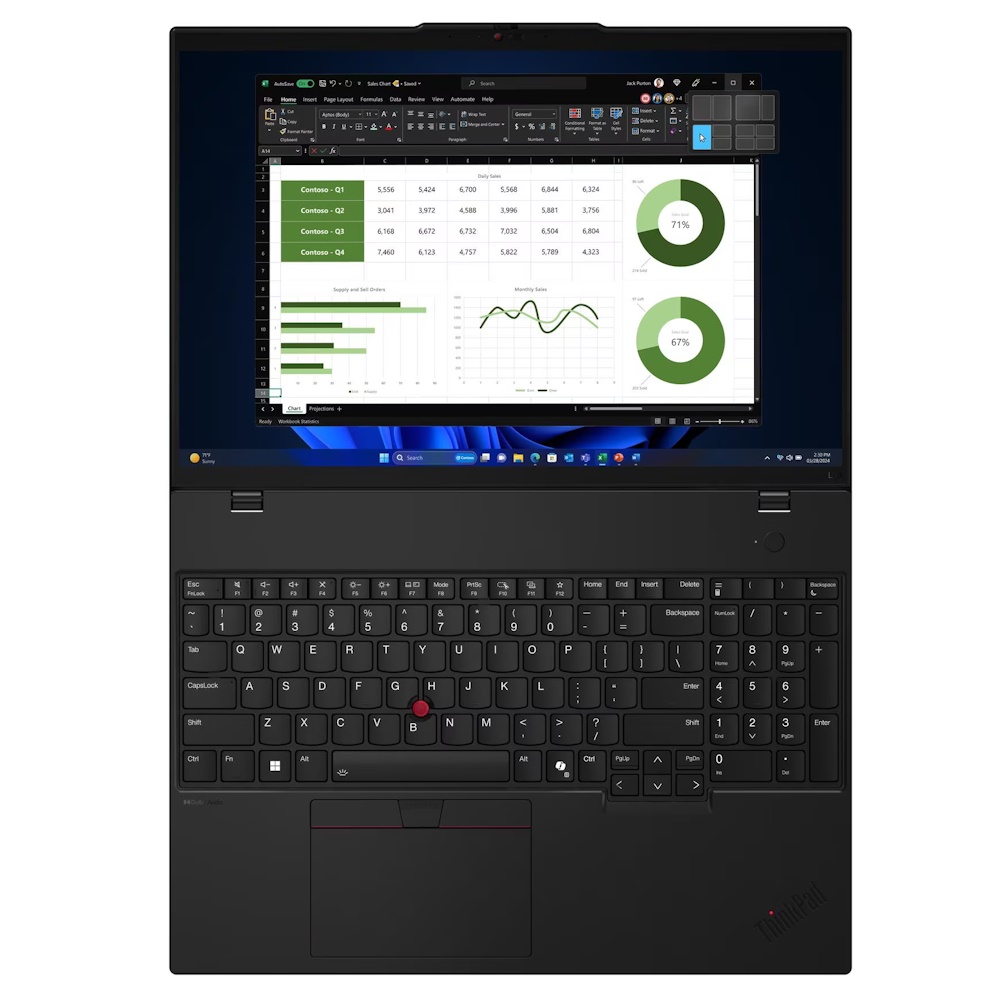Lenovo ThinkPad L16 Gen 1 16" WUXGA – Core Ultra 5 16GB DDR5 1TB SSD Win 11 Pro - New Open Box