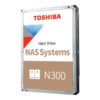 Toshiba N300 NAS Harddisk HDWG760EZSTA 6TB 3.5 Serial ATA 600 7200rpm