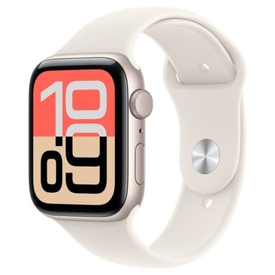 Apple Watch SE 3 GPS 40 mm gräddvit smartklocka