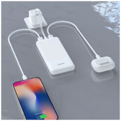 Dudao K10Pro powerbank 20000mAh 10 Watt Hvid