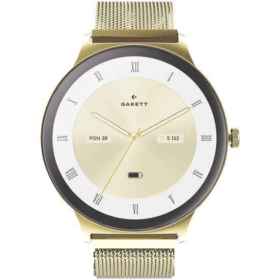 Garett Verona 2 Glow 43mm Smartwatch Guld bild 3