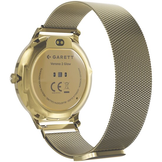 Garett Verona 2 Glow 43mm Smartwatch Guld bild 5