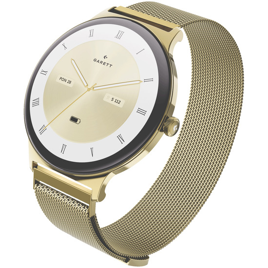 Garett Verona 2 Glow 43mm Smartwatch Guld