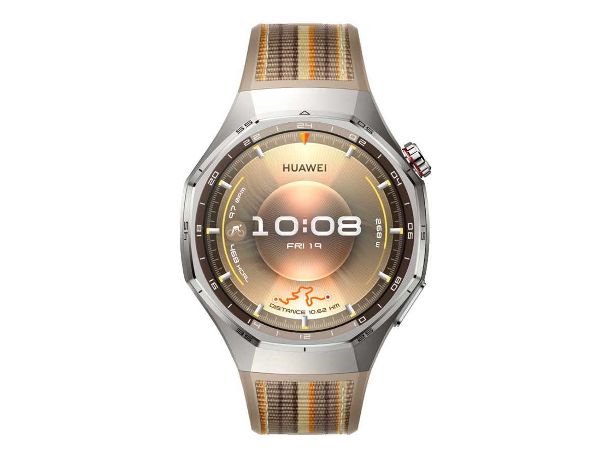 Huawei Watch GT 6 Pro 46 mm Brun Silver SmartWatch