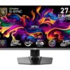 MSI MPG 272URX 27" 3840 x 2160 (4K) HDMI DisplayPort USB-C 240Hz Pivot Skärm