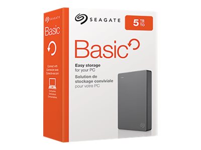 Seagate Basic Harddisk STJL5000400 5TB USB 3.0 - FACTORY REFURBISHED