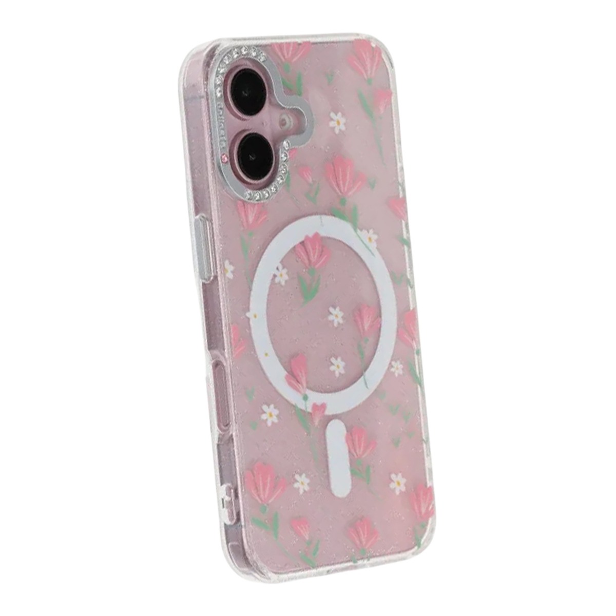 2048 by 2048 flower series magsafe case iphone 17 pink sakura bouquet 3