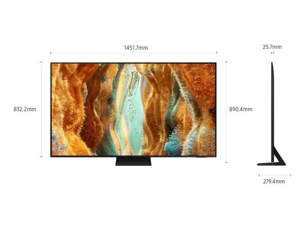 Samsung QE65QN70FAU 65" Neo QLED 4K Smart TV 144Hz - Svart