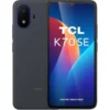 TCL K70 SE smartphone i Indigo Black, framsida med 6,6-tums skärm