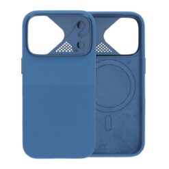 amru liquid silicone phone case iphone 17 pro blue 3