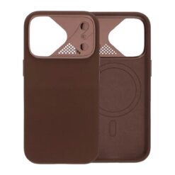 amru liquid silicone phone case iphone 17 pro brown 3