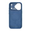 amru liquid silicone phone case iphone 17 pro max blue 2