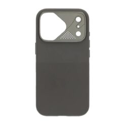 amru liquid silicone phone case iphone 17 pro max gray