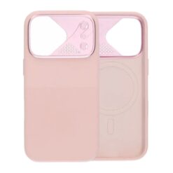amru liquid silicone phone case iphone 17 pro max pink 4