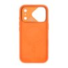 amru liquid silicone phone case iphone 17 pro orange 2