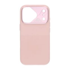 amru liquid silicone phone case iphone 17 pro pink