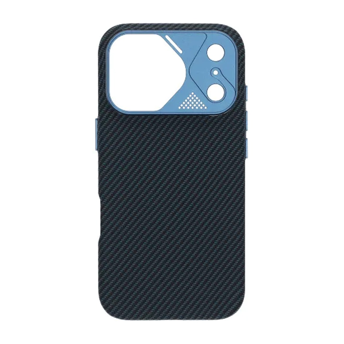 amru water print phone case iphone 17 pro blue