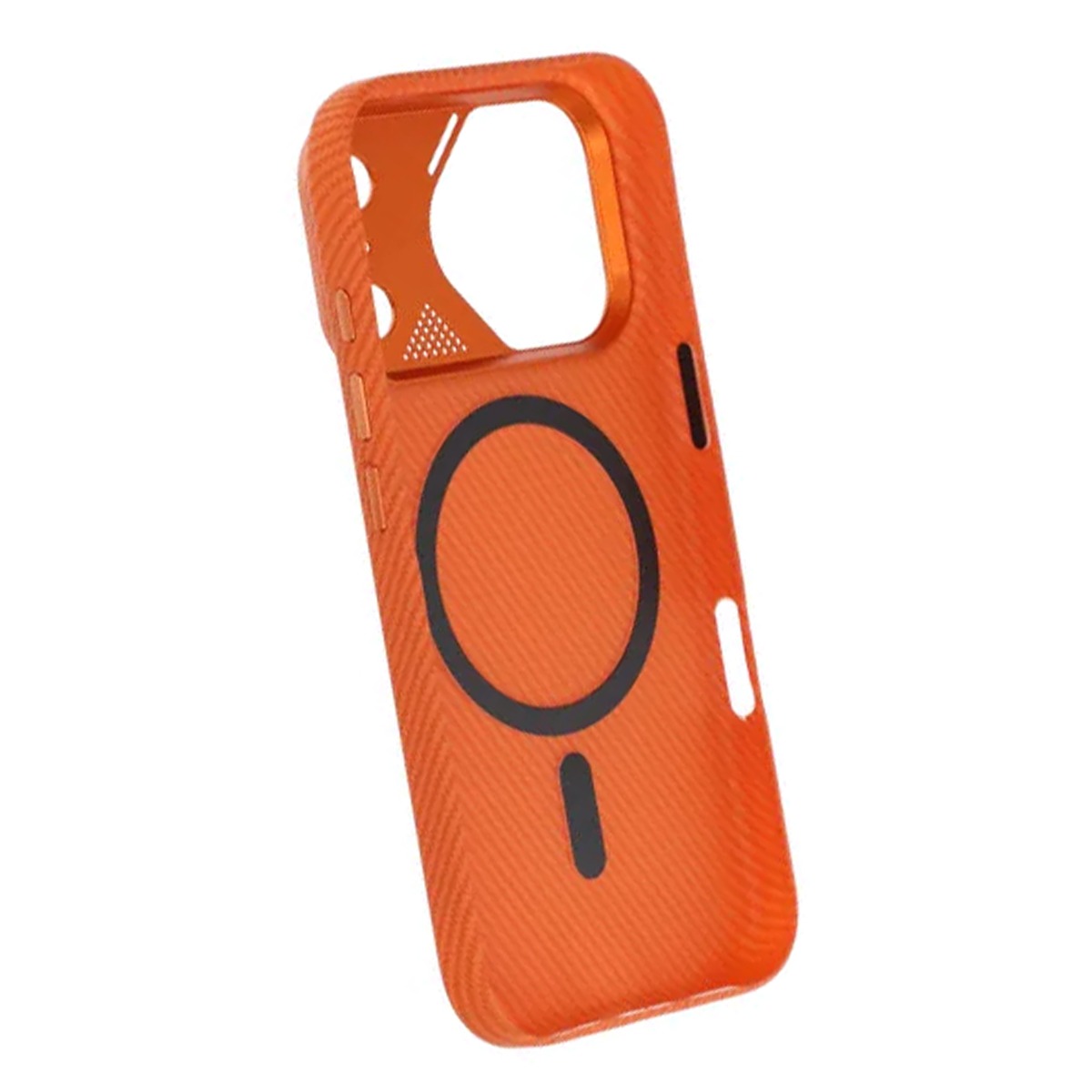 amru water print phone case iphone 17 pro orange 5