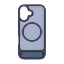 black feather inclined bracket magnetic case iphone 17 blue 1