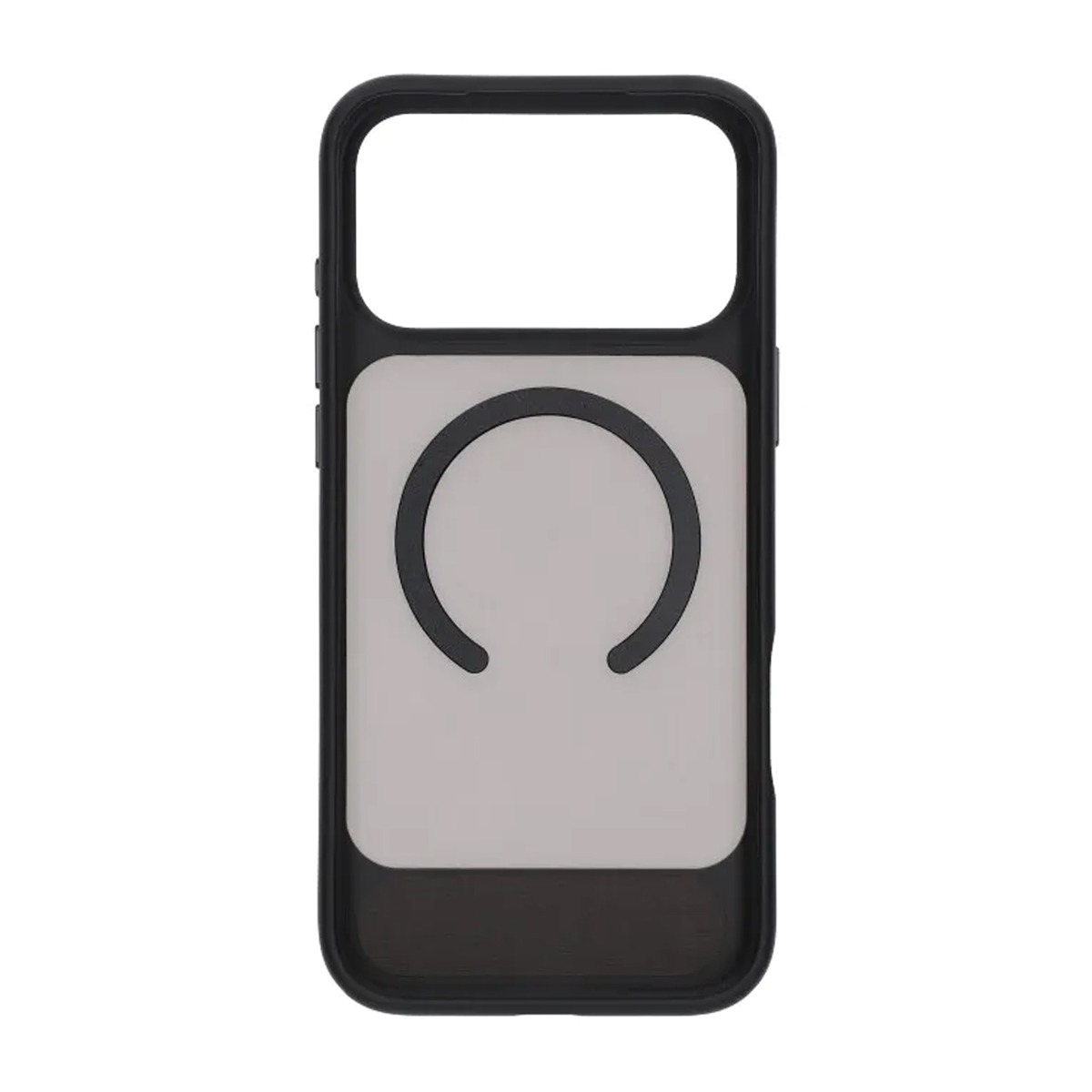black feather inclined bracket magnetic case iphone 17 pro black 1