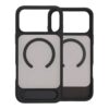 black feather inclined bracket magnetic case iphone 17 pro black 3