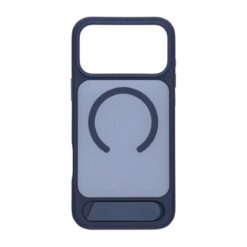 black feather inclined bracket magnetic case iphone 17 pro blue 1