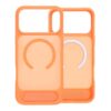 black feather inclined bracket magnetic case iphone 17 pro max orange 3