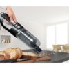Bosch Flexxo Serie 4 Sladdlös 2-i-1 Dammsugare 0,4L – Skaft & Handhållen Grå/Pärlvit