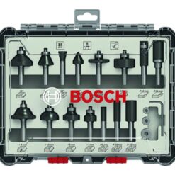 Bosch Fräsbitsset 15 St – Komplett Sortiment För Träfräsning