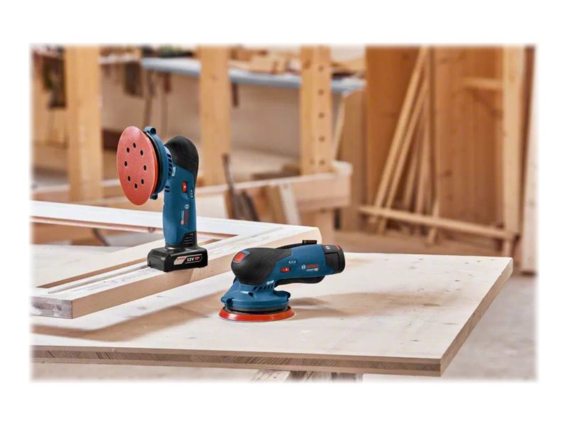 Bosch GEX 12V-125 Professional Excenterslip 12V Solo – Utan Batteri