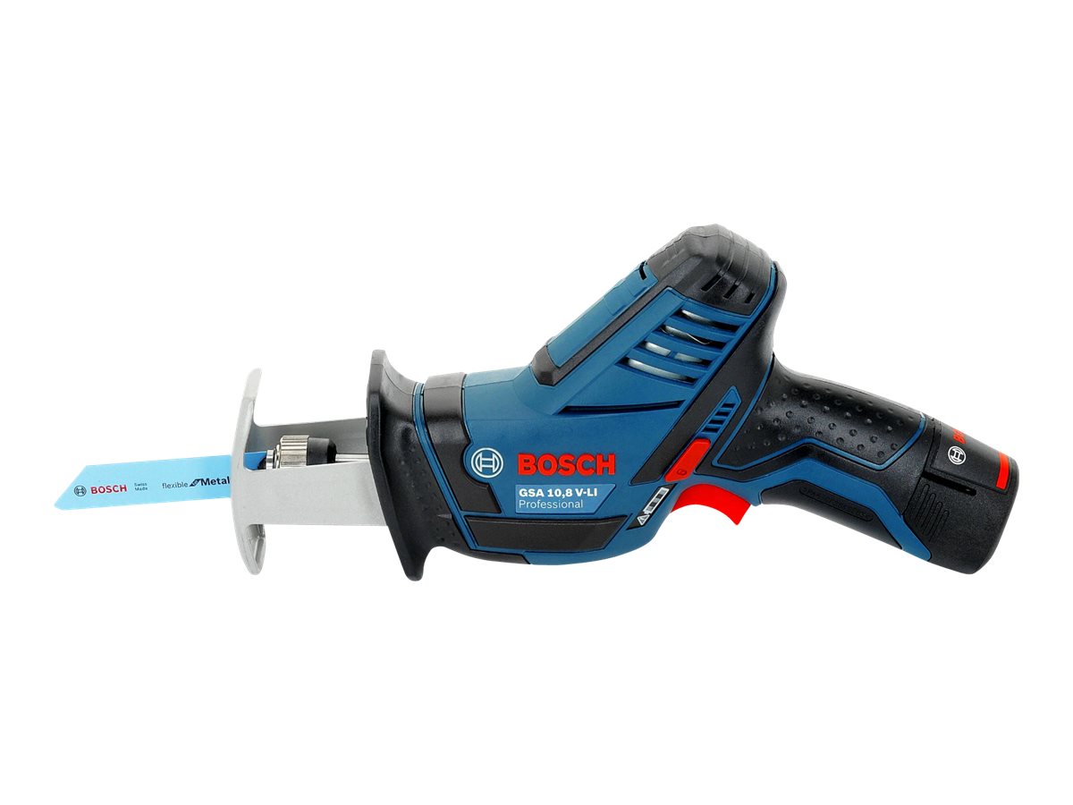 Bosch GSA 10,8 V-LI Professional Tigersåg 10,8V – Kompakt Bajonettsåg (utan batteri)