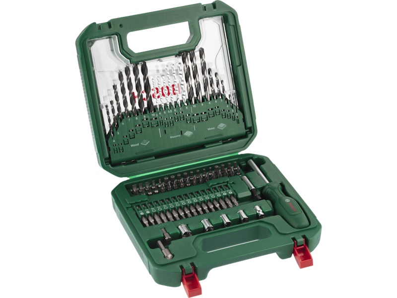 Bosch Mixed Set M Borr- & Bitsset 80 Delar – Komplett