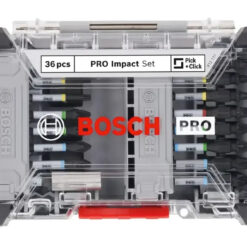 Bosch Pro Impact Bitset 36 delar – Slagtålig Bitsats för Slagskruvdragare