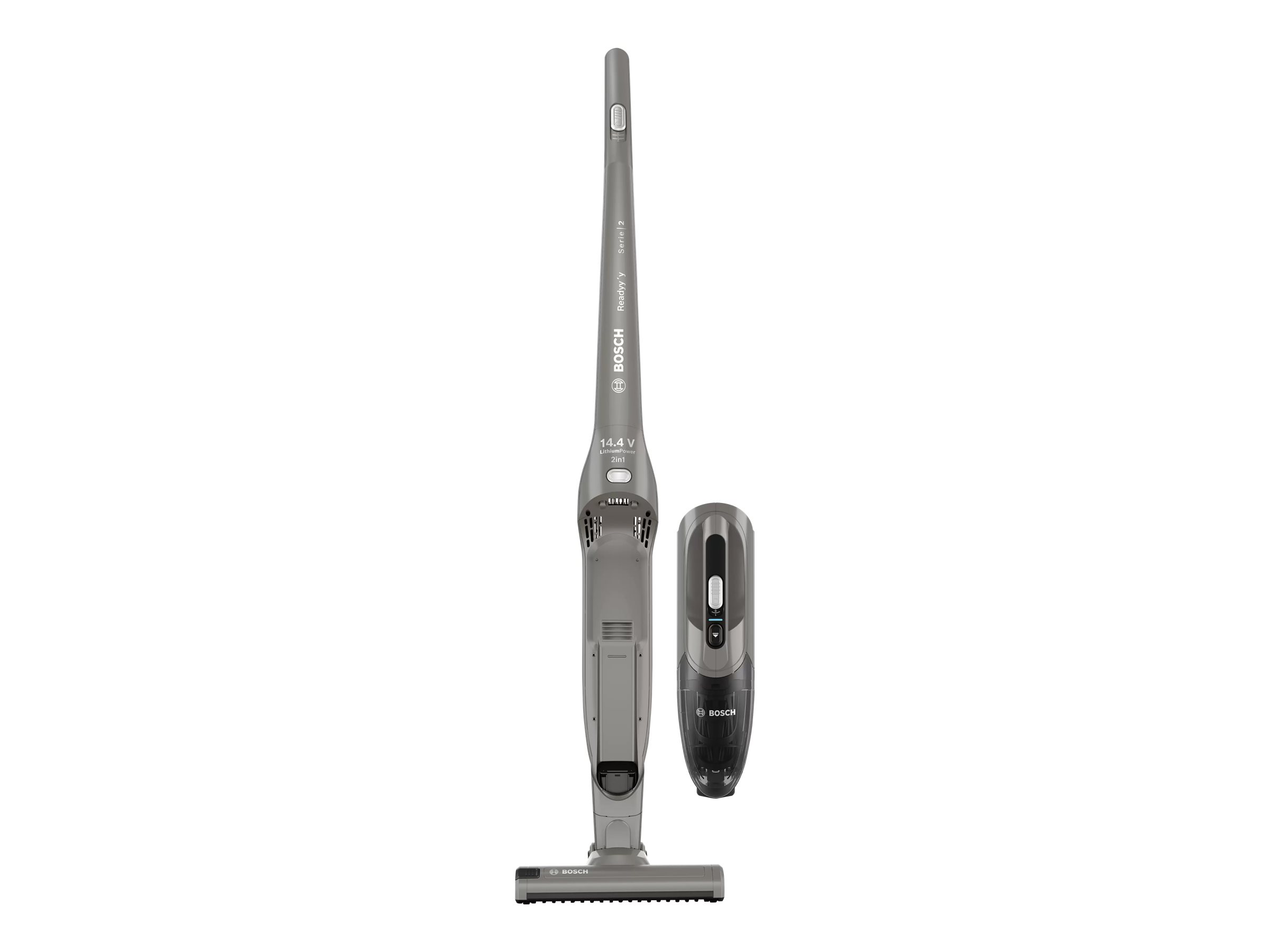 Bosch Readyy'y Serie 2 BBHF214G Sladdlös 2-i-1 Dammsugare – Mörkgrå