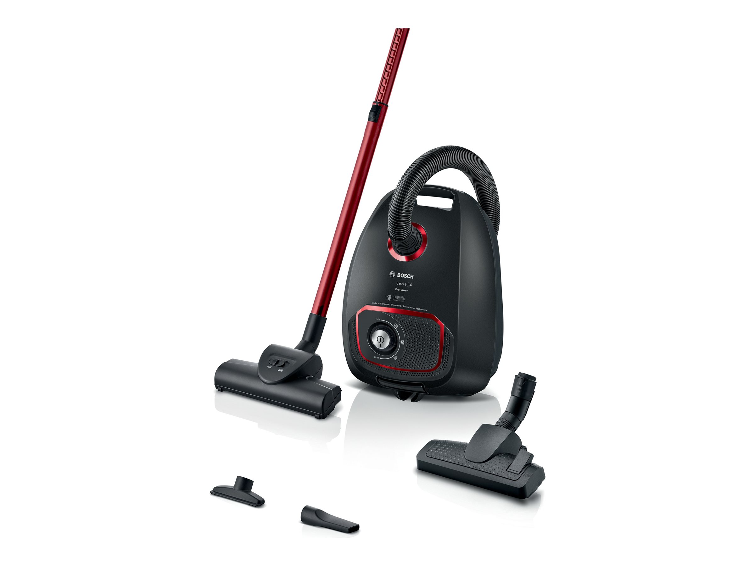 Bosch Serie 4 ProPower Dammsugare 4L – BGB41POW1 Påsdammsugare Svart