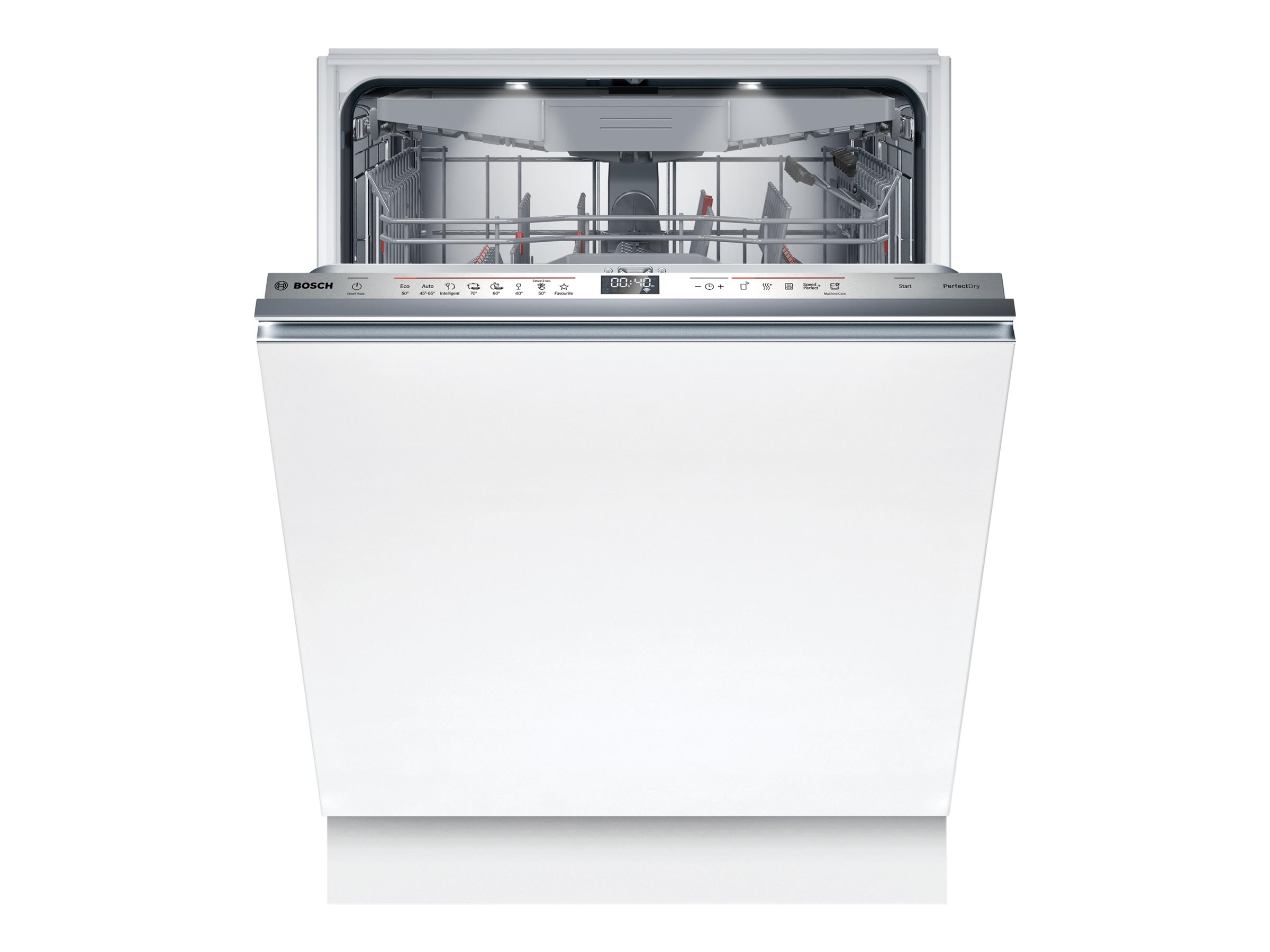 Bosch Serie 6 Inbyggnadsdiskmaskin Klass B 40 dB Silver