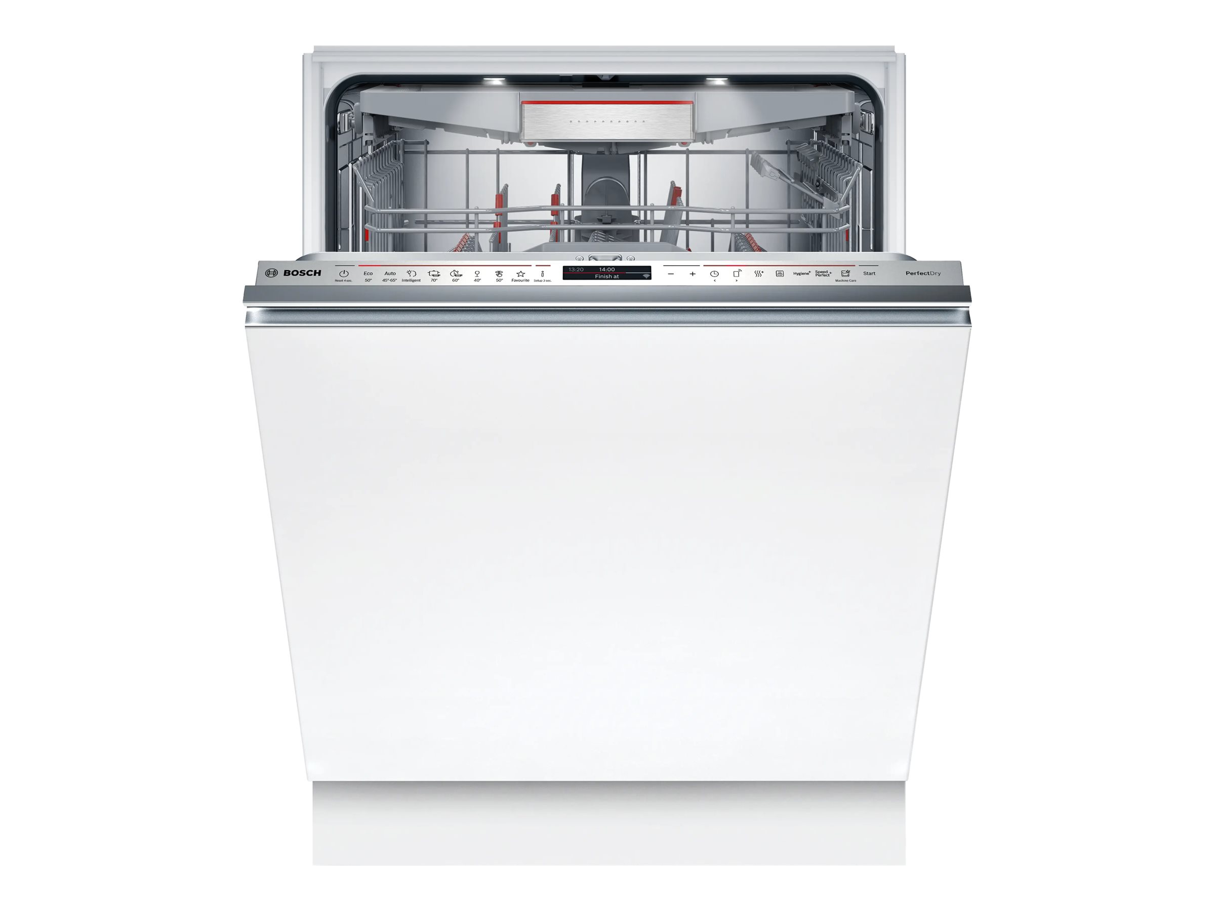Bosch Serie 8 Helintegrerad Diskmaskin 60 cm – WiFi Home Connect, Klass A, Silver