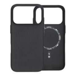 corrugated rock sand magnetic case iphone 17 pro max black 2