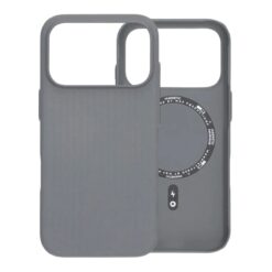 corrugated rock sand magnetic case iphone 17 pro max gray 3