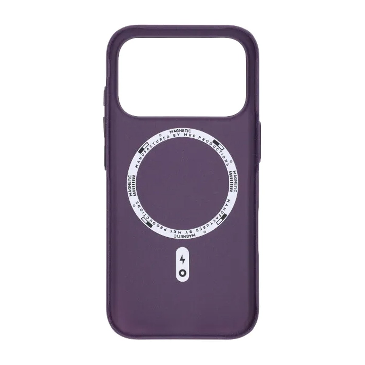 corrugated rock sand magnetic case iphone 17 pro max purple 2