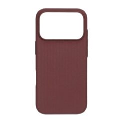 corrugated rock sand magnetic case iphone 17 pro red 1