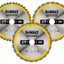 DeWALT DT1962-QZ Construction Cirkelsågklingor 250mm 3-pack