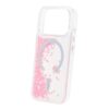 diamond quicksand magnetic case for iphone 17 pro max pink 3