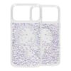 diamond quicksand magnetic case for iphone 17 pro max white 2