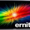 Ernitec 65" 4K UHD övervakningsskärm sedd framifrån