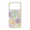 floral print magnetic phone case for iphone 17 max purple yellow 2