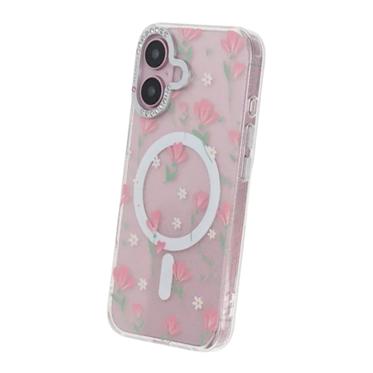 flower series magsafe case iphone 17 pink sakura bouquet 2