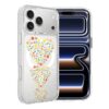 flower series magsafe case iphone 17 pro heart flower cluster 3