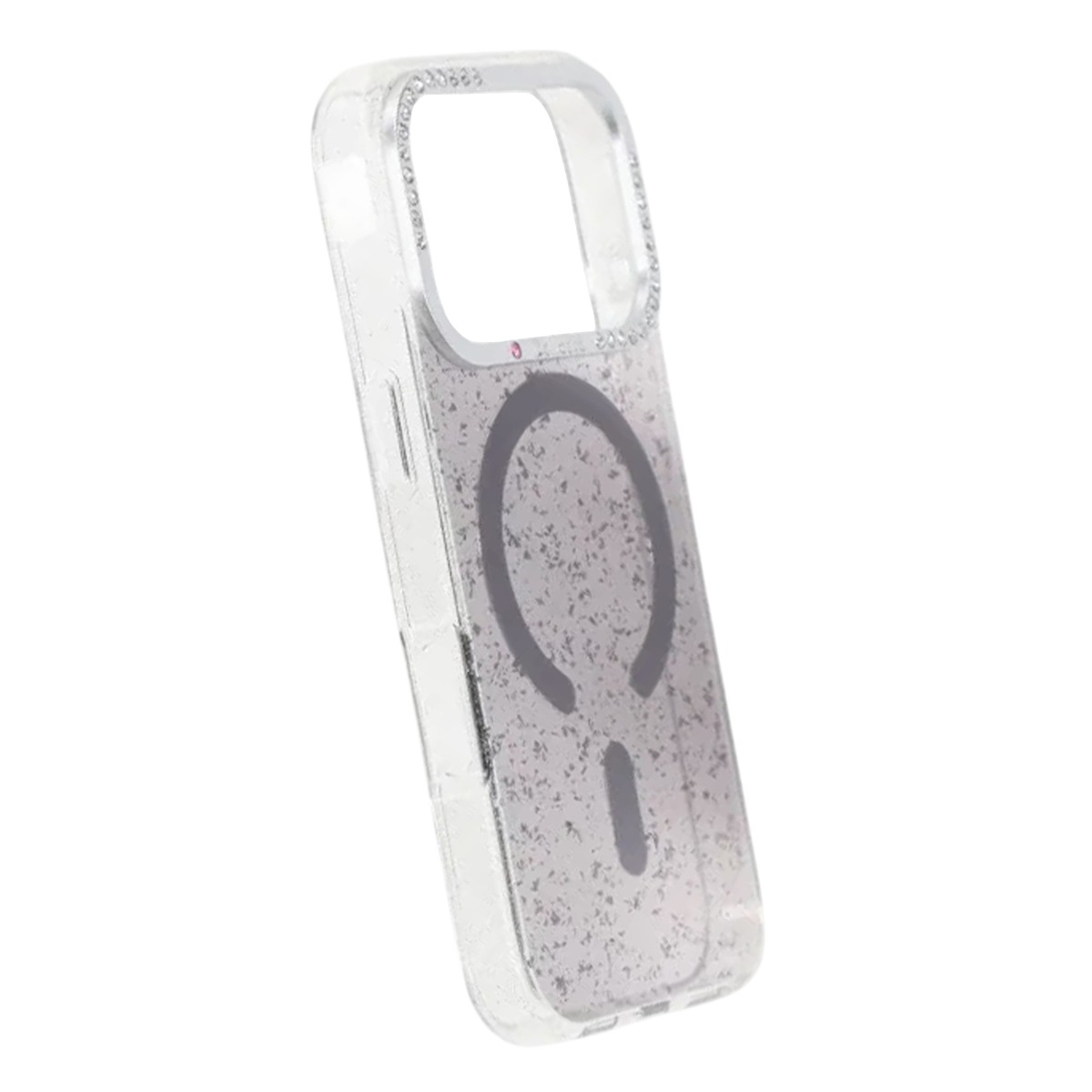 glitter diamond magnetic case iphone 17 pro black 5