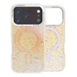 glitter diamond magnetic case iphone 17 pro gold 3